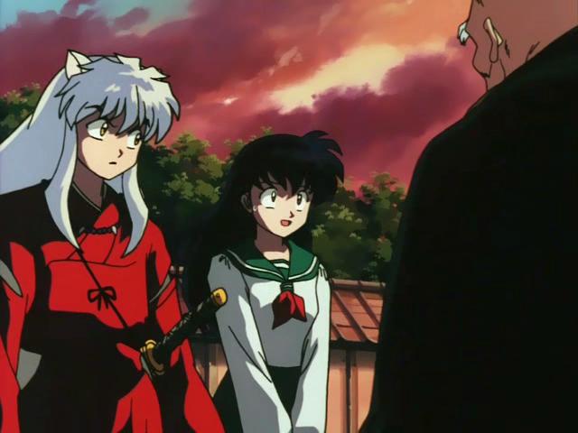 Otaku Gallery  / Anime e Manga / Inu-Yasha / Screen Shots / Episodi / 013 - L`enigma della luna nuova! Inuyasha dai capelli neri! / 064.jpg